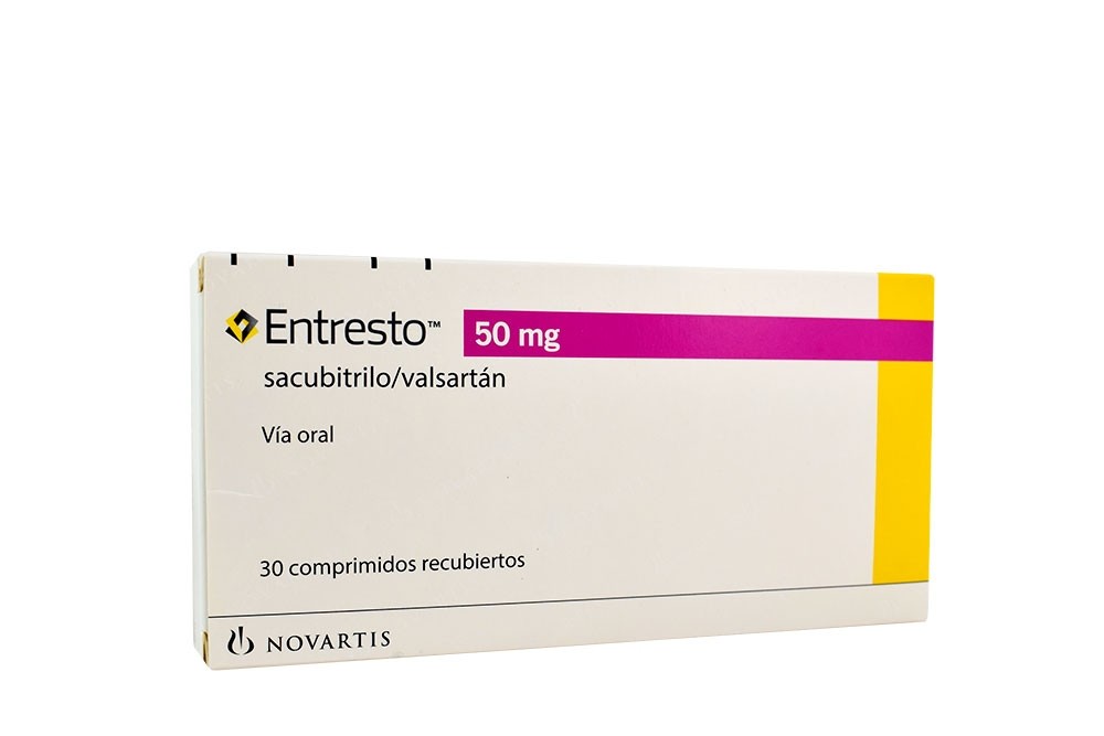 Comprar Entresto 50 Mg Con 30 Comprimidos En Farmalisto Colombia