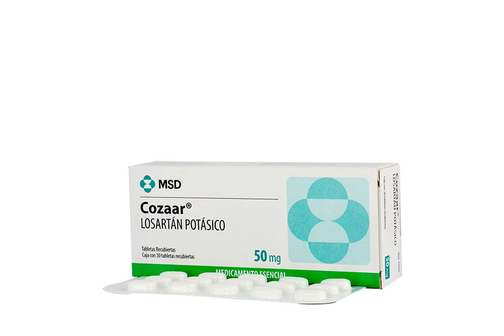 Comprar Cozaar 50 Mg Caja Con 30 Tabletas En Farmalisto Colombia