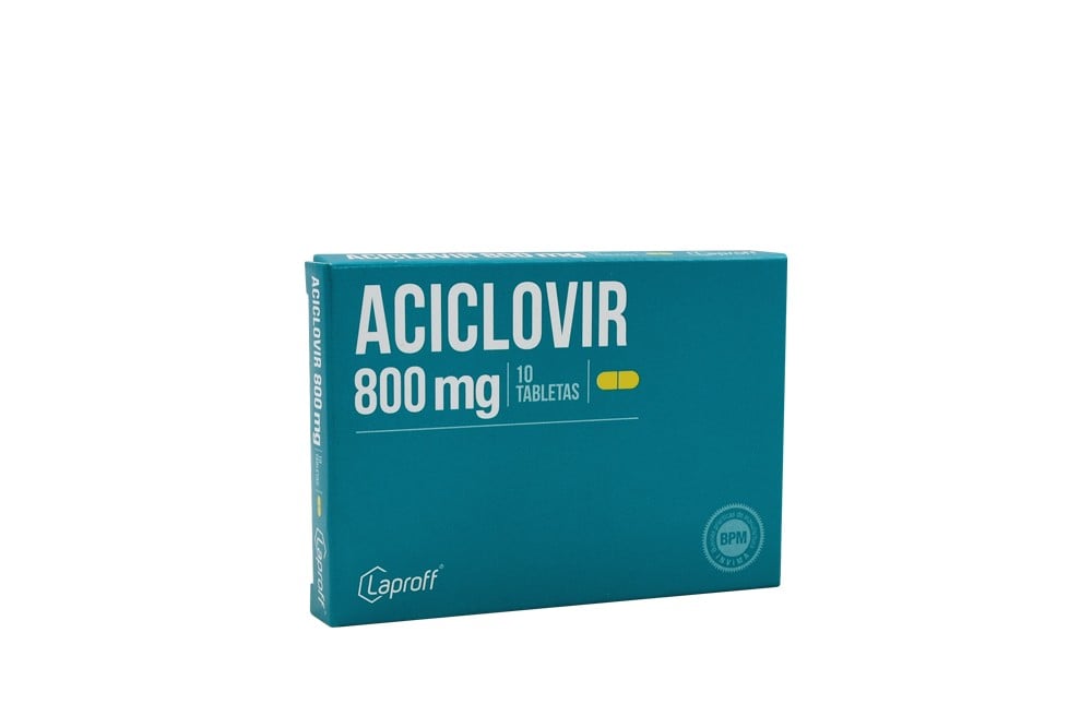 Comprar Aciclovir 800 Mg Caja Con 10 Tabs Rx Farmalisto