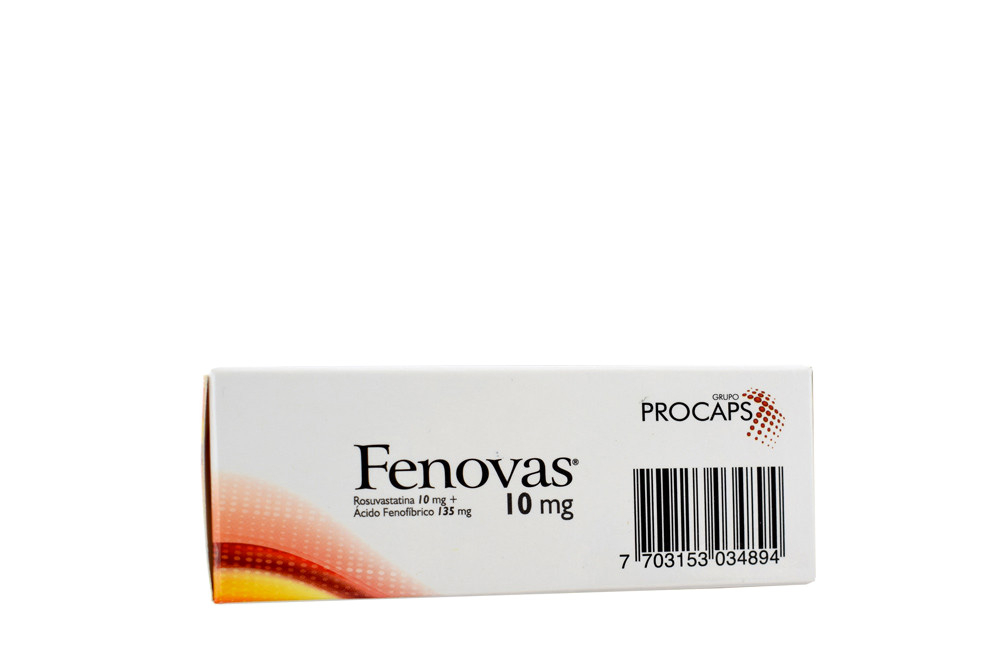 Comprar Fenovas 10 135 mg Con 30 Cáps En Farmalisto Colombia