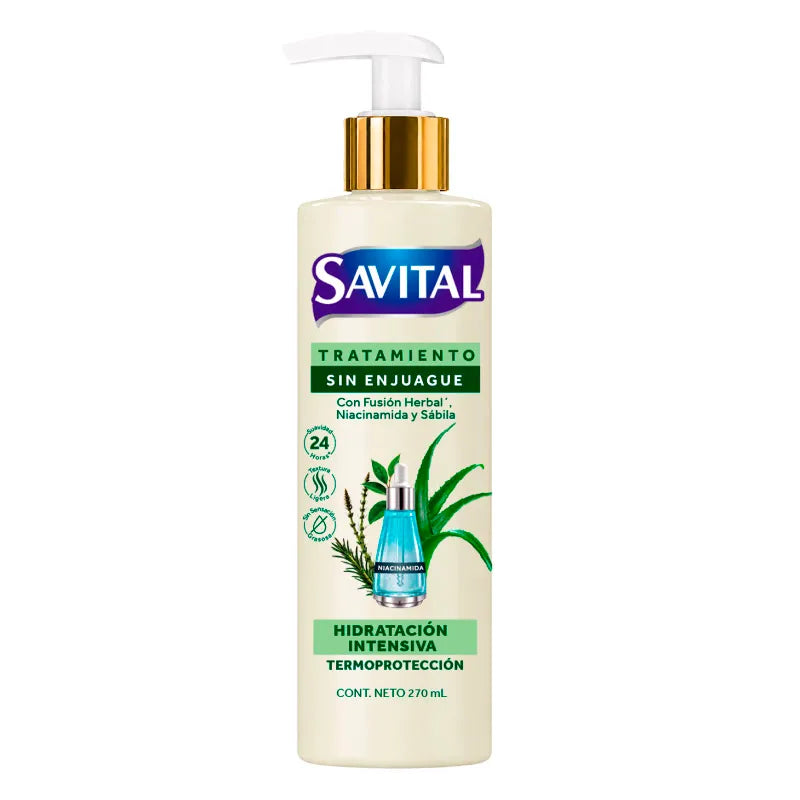 TRATAMIENTO CAPILAR SAVITAL FUSION HERBAL 270 ML