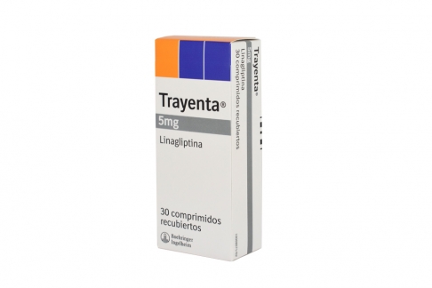 Trayenta 5 mg Caja Con 30 Comprimidos/Tabletas Recub Rx1 Rx4