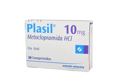 Plasil 10 mg Caja Con 30 Comprimidos Rx