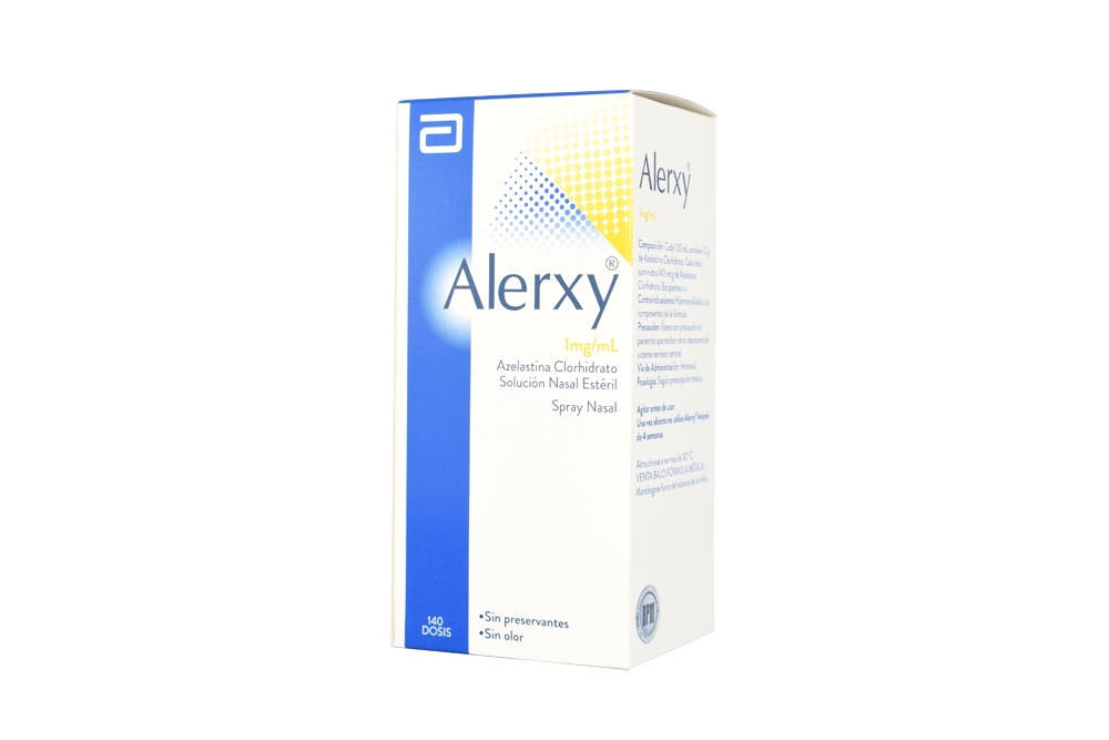 Comprar Alerxy Spray Nasal 1 Mg Ml Frasco 140 Dosis Farmalisto