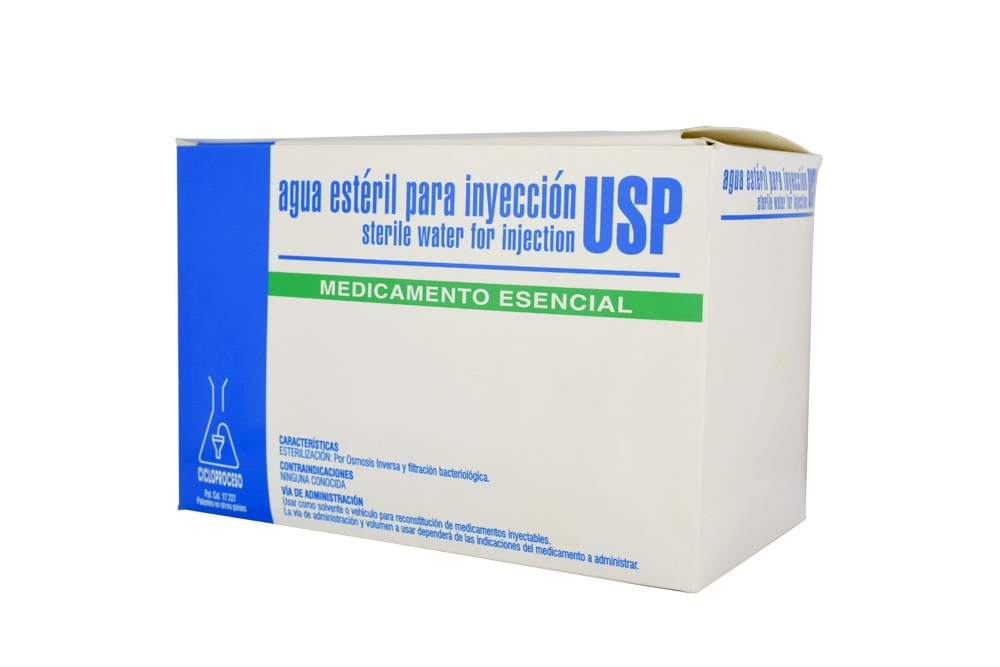 Comprar Agua Esteril Ampolleta 5 Ml X100 En Farmalisto Colombia