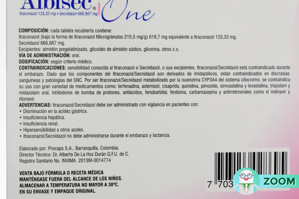 Comprar Albisec One Caja Con 6 Tabletas En Farmalisto Colombia 1960