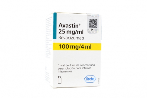 Compra En Farmalisto Avastin 100MG/4ML Caja x 1 Vial. Bevacizumab