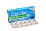 Cetirax 10 Mg Caja Con 10 Tabletas Masticables