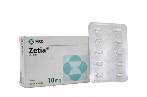 Zetia® 10 mg Caja Con 30 Tabletas Rx Rx1