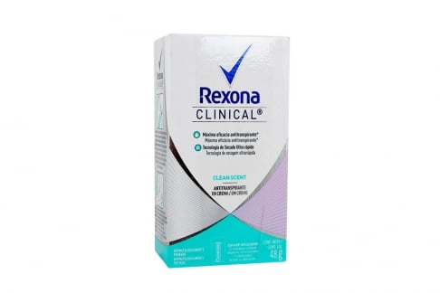 Desodorante Rexona Clinical Crema Mujer 48 gr 2 Unidades