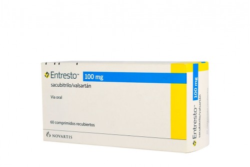 Entresto 100 mg Caja Con 60 Comprimidos Recubiertos Rx1 Rx4