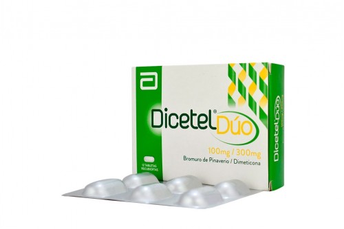 Dicetel Duo 100 / 300 Mg Caja Con 12 Tabletas