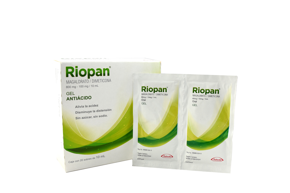 Comprar Riopan Gel 10 80 Mg 20 Sobres En Farmalisto Colombia