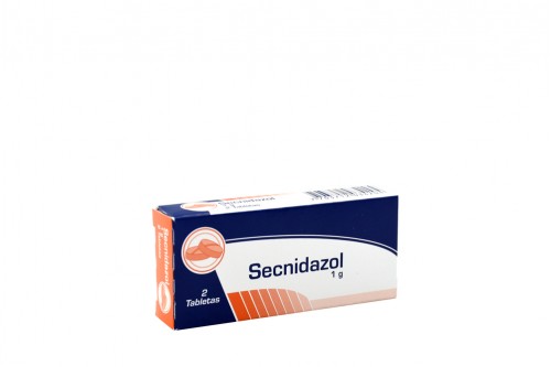 Secnidazol 1 g Caja Con 2 Tabletas Rx Rx2