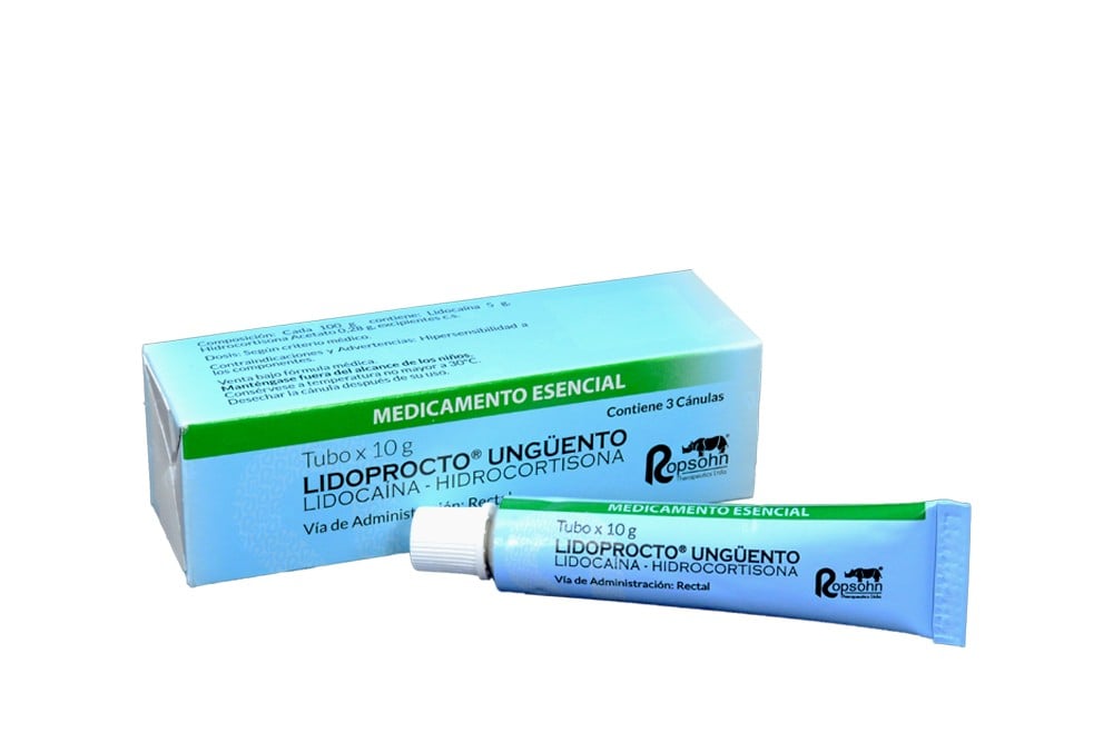 Comprar Lidoprocto Unguento Tubo Con 10 G En Farmalisto Colombia