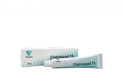 CloTRIMAZOL 1% Crema Tópica Caja Con Tubo Con 40 G