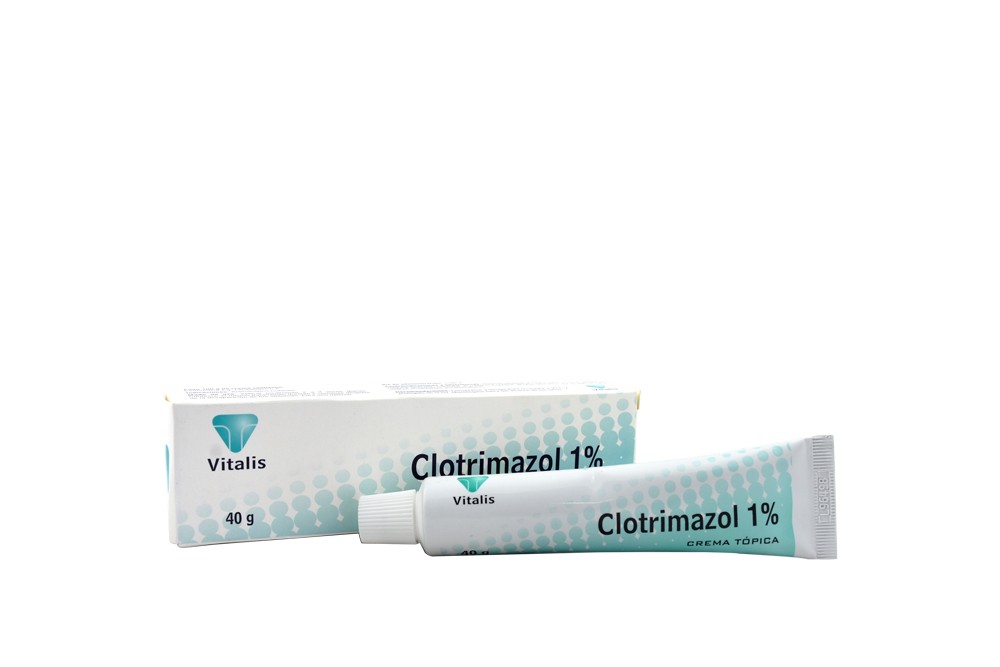 CloTRIMAZOL 1% Crema Tópica Caja Con Tubo Con 40 G