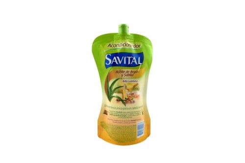 Acondicionador Savital Argán Doypack Con 340 mL