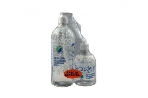 Bactroderm Gel Antibacterial Frasco Con 1000 mL + 490 mL