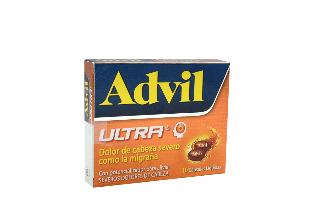 Comprar Advil Ultra Migraña 10 Cápsulas En Farmalisto Colombia