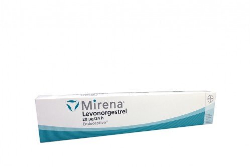 Mirena 20µg / 24H Caja Con 1 Endoceptivo Estéril Y 1 Endoceptor Estéril Rx1