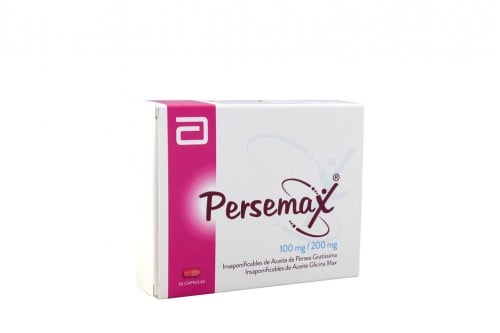 Persemax 100 / 200 Mg Caja Con 30 Cápsulas