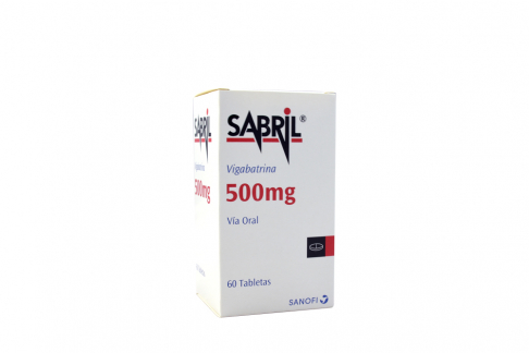 Sabril 500 mg Caja Con 60 Tabletas Rx1