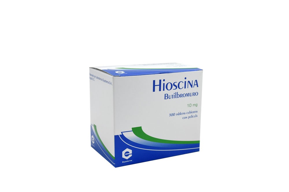 Comprar Hioscina 10mg Caja 300Tabletas En Farmalisto Colombia.