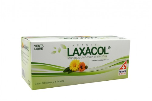 Laxacol 28 + 33 Mg Caja Con 200 Tabletas