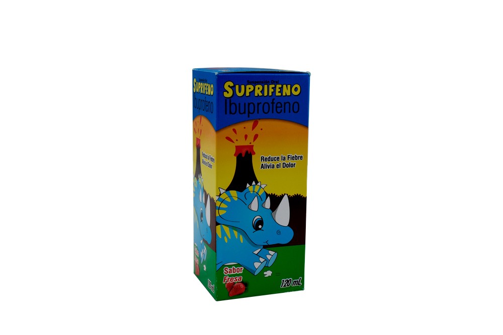 Suprifeno 2 G / 100 Ml Suspensión Oral Caja Con 1 Frasco Con 120 Ml