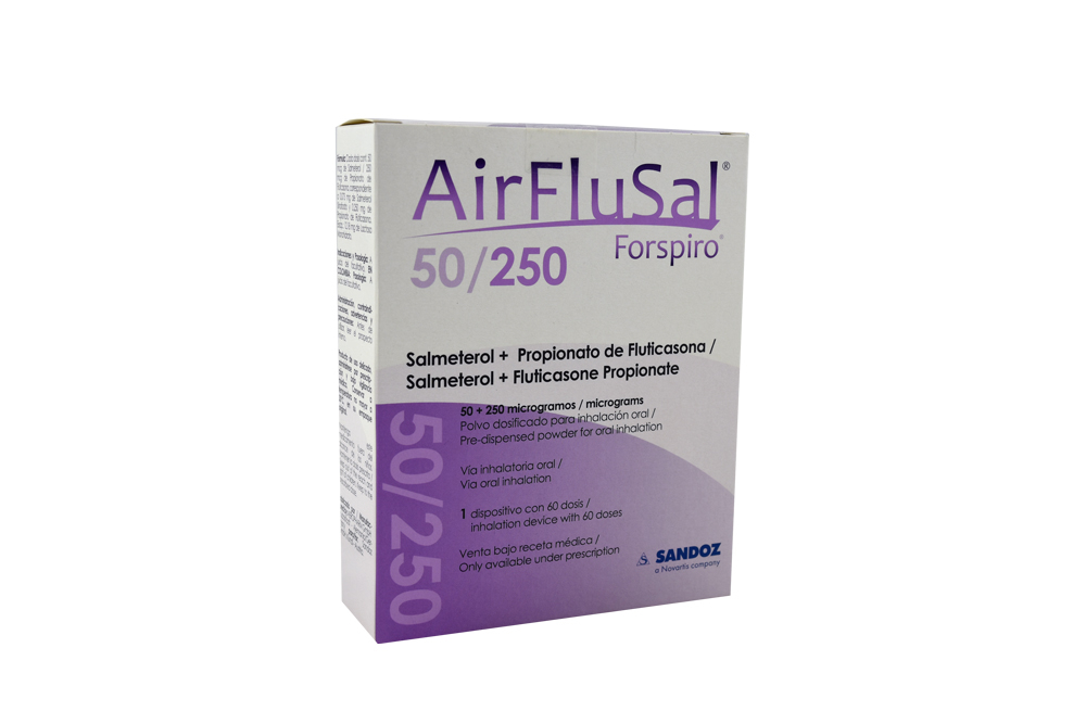 Comprar Airflusal Forspiro 50 250 Mcg En Farmalisto Colombia