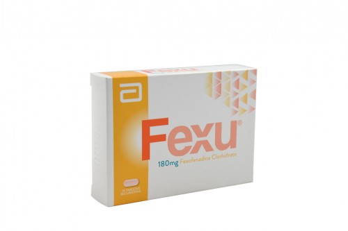 Fexu 180 Mg Caja Con 10 Tabletas