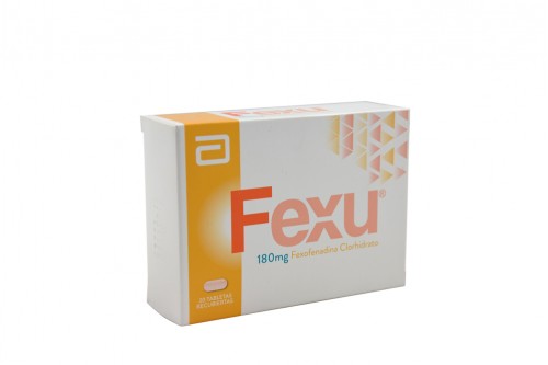 Fexu 180 Mg Caja Con 20 Tabletas