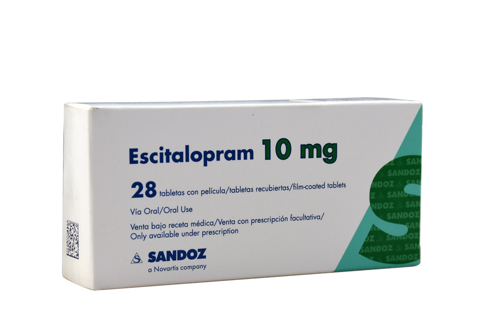 Comprar Escitalopram 10 Mg Caja 28 Tabs En Farmalisto Colombia