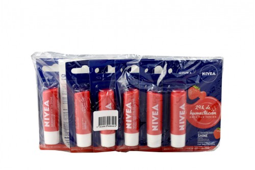 Protector Labial Nivea Pague 8 Lleve 12 unidades