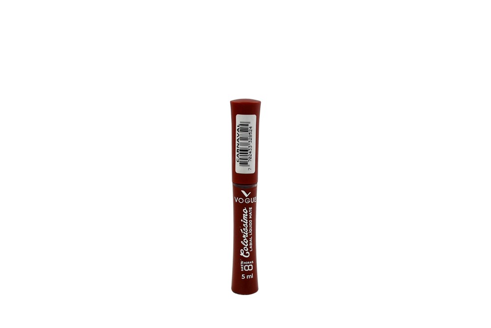 Colorissimo Labial Líquido Mate Tubo Con 5 mL - Tono Carnaval