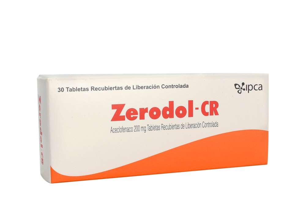 Comprar Zerodol Cr 200Mg Caja 30 Tabletas En Farmalisto Colombia.