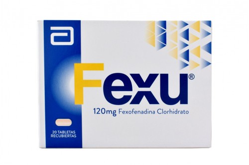 Fexu 120 Mg Caja Con 20 Tabletas