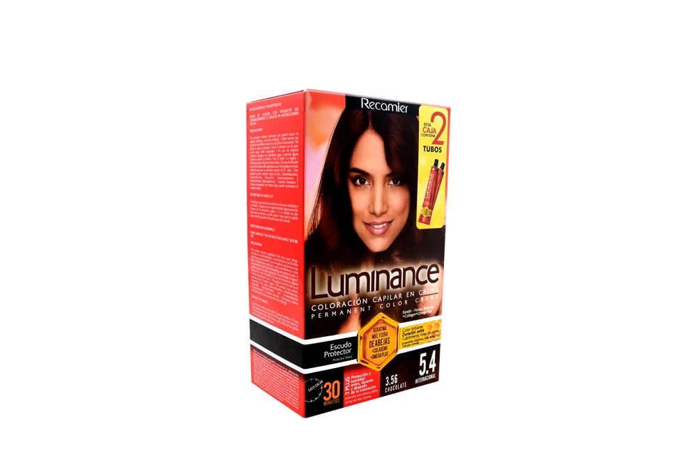 Tinte Capilar Luminance Caja Con 1 Kit - Tono 3.56 Chocolate