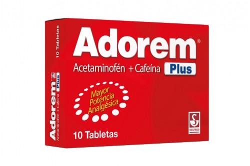 Adorem Plus 500 Mg / 50 Mg Caja Con 10 Tabletas Col