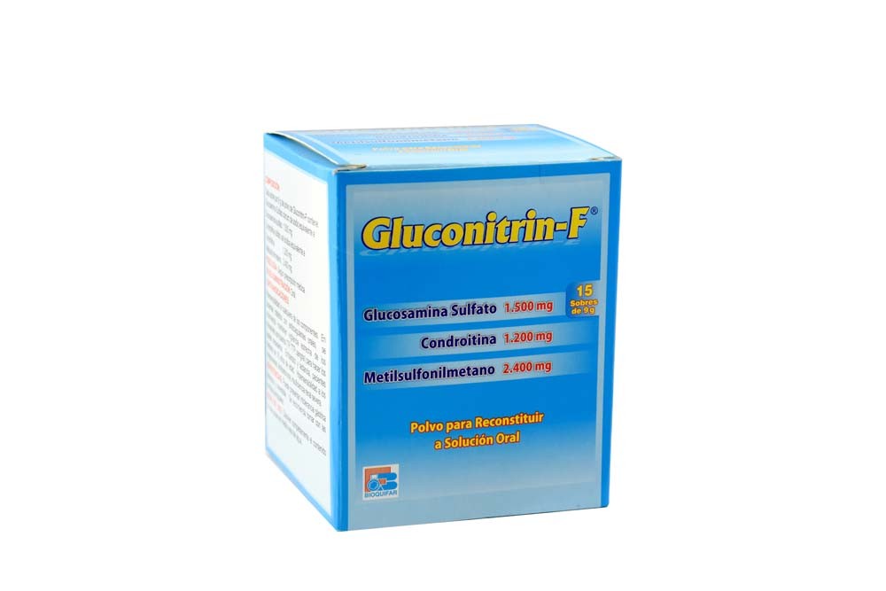 Gluconitrin F Caja Con 15 Sobres Rx Rx1