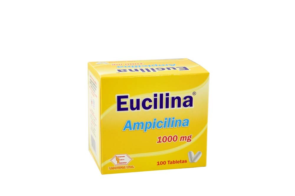 Eucilina 1000 mg Caja Con 100 Tabletas Rx Rx2