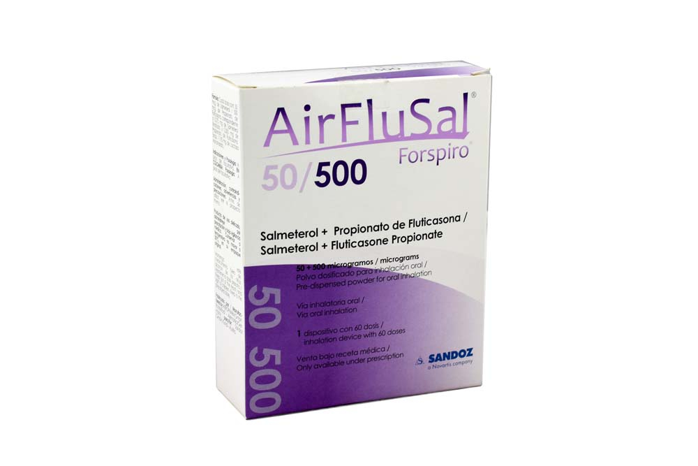 Comprar Airflusal Forspiro 50 500 Mcg En Farmalisto Colombia