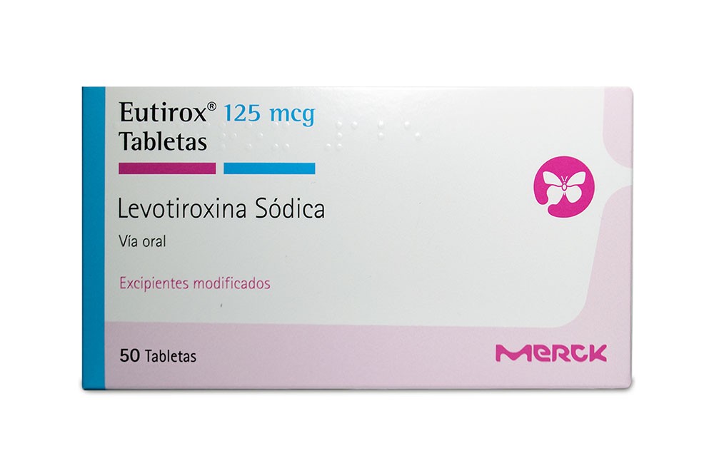 Eutirox 125 Mcg Caja Con 50 Tabletas Rx Rx4