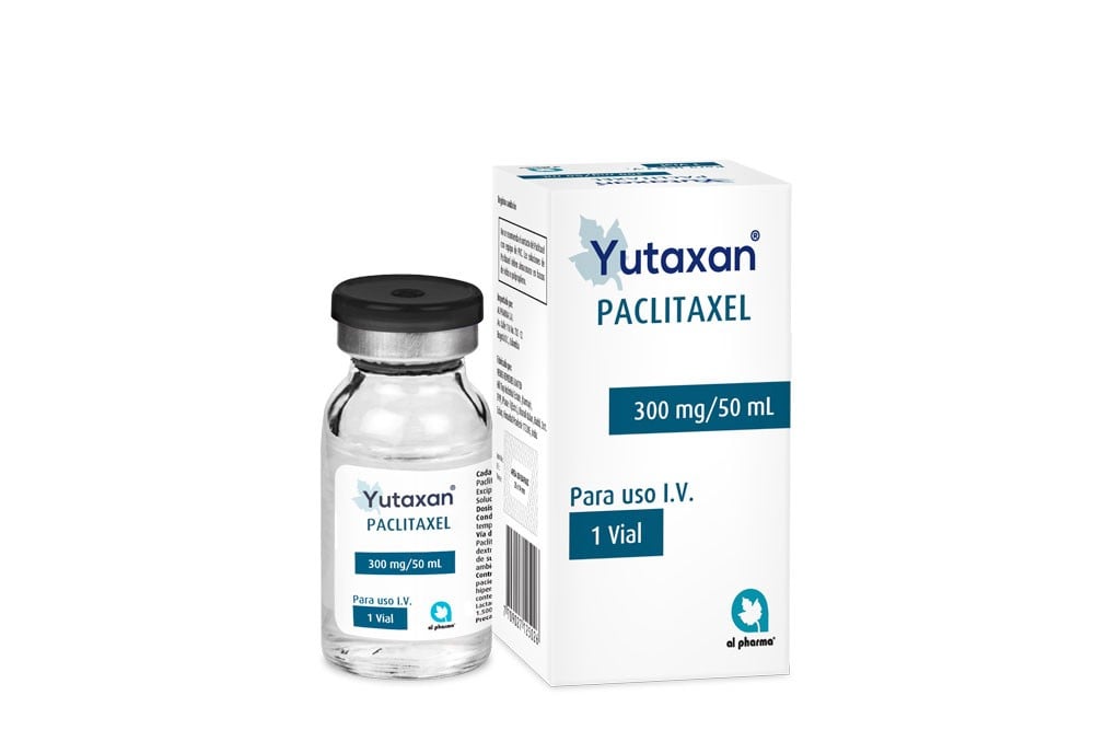 Yutaxan Caja Con 1 Vial Tipo I Con 300mg / 50 mL Rx Rx1 Rx4