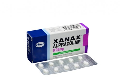 Xanax 0.25 mg Caja Con 30 Tabletas Rx Rx6