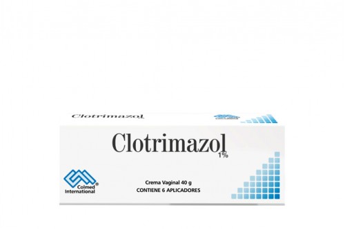 Clotrimazol 1% Caja Con Tubo Con 40 G + 6 Aplicadores