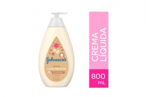 Crema Johnson Avena Frasco Con 800 mL