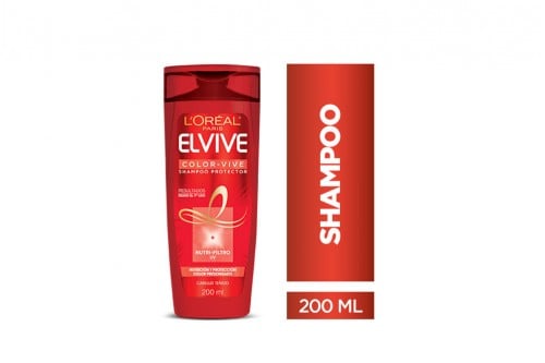 Shampoo L’Oréal Elvive Color Frasco Con 200 mL