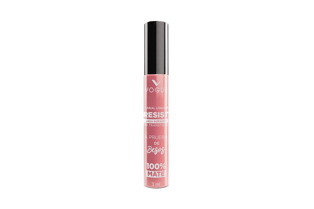 Labial Líquido Vogue Resist Mate Natural En Tubo Por 3 mL